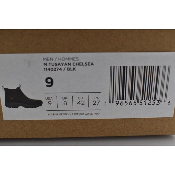 Teva‎ Mens Size 9 Tusayan Black leather Pull On Water Resistant Chelsea Boots main image 7